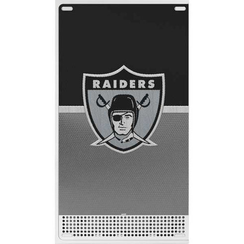 NFL Las Vegas Raiders Vintage Xbox Series S Console Skin